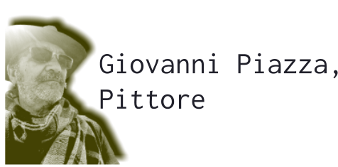 Giovanni Piazza, Pittore